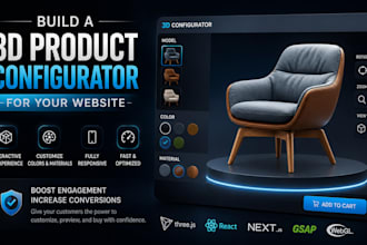 build a 3d product configurator for your website