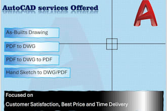 autocad drawing and asbuilts