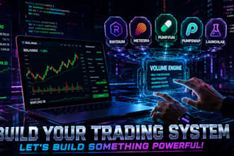 build solana volume bot on raydium meteora launchlab pumpfun pumpswap