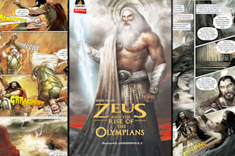 be your expert comic book artist and illustrator