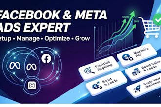 be your facebook ads manager and meta advertising expert