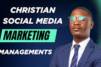 manage christian social media for churches and ministries
