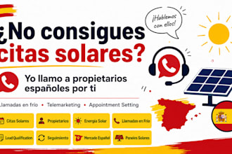 cold call spanish homeowners for lead generation and solar appointments