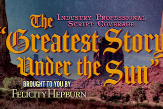 provide professional hollywood script coverage for your screenplay