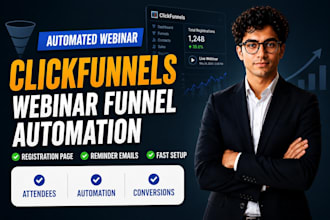 create clickfunnels webinar funnel automation for higher conversions