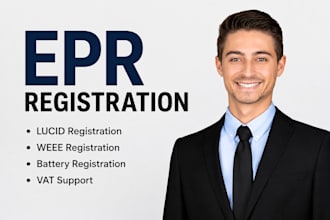 do epr registration for amazon germany france italy, lucid, batteries and weee