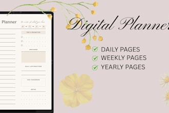 design custom daily planner