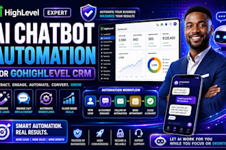 build ai chatbot automation for gohighlevel CRM