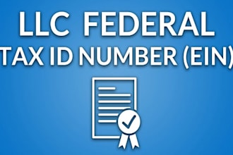 do llc formation ein tax filling and bank account setup