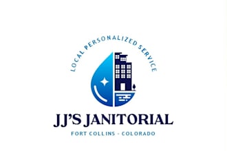 design a cleaning, maintenance, and housekeeping logo