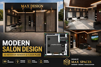 create luxury interior renders and floor plans