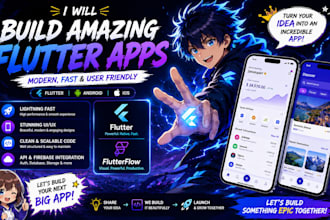 build flutterflow app, flutter flow and be flutterflow mobile app developer