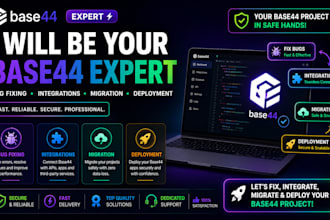 fix base44 bugs, handle base 44 integrations, migration and deployment