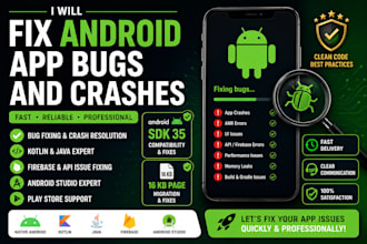 fix android app bugs and crashes
