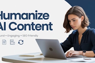 humanize and rewrite ai content