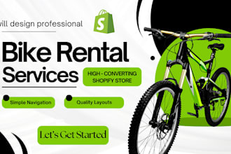 build a stunning shopify store for your bicycle business