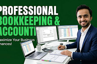 do bookkeeping, and financial reporting using xero and qb