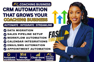 setup gohighlevel sms automation and workflows for coaches and consultants