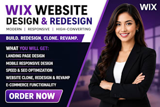 design wix website develop wix website build wix website develop wix studio