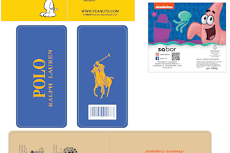 design professional clothing hang tag