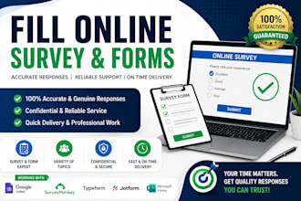 fill online survey and forms
