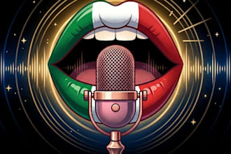 be your versatile italian voice over artist for any genre