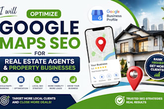 optimize google maps SEO for real estate agents and property businesses