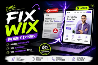 create or fix wix membership, booking and client automation, portal systems