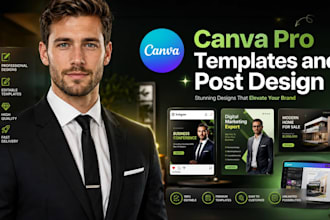 do canva pro and any type of canva template design