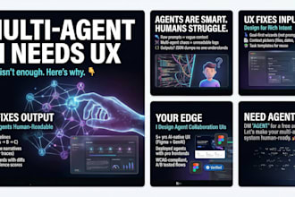 design ai agent workflow with UX for your product