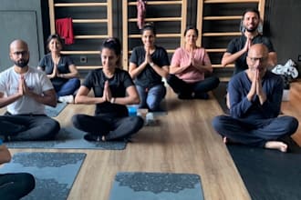 teach online yoga  for your stress and anxiety