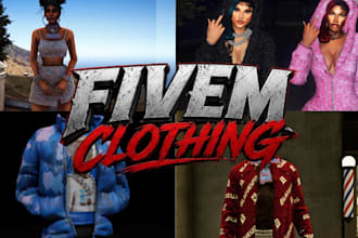 design custom clothes for fivem