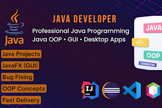 fix your java code, debug errors, and make java projects