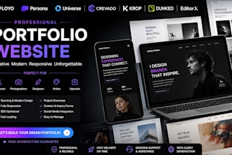 build floyo persona universe crevado krop dunked editor x portfolio website