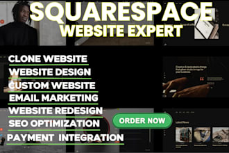 design, redesign, and clone your squarespace website as squarespace expert SEO
