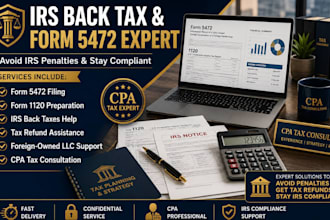 do irs back taxes form 5472 1120 to avoid irs penalties irs tax refund