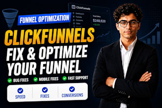 fix and optimize your clickfunnels funnel for better conversions