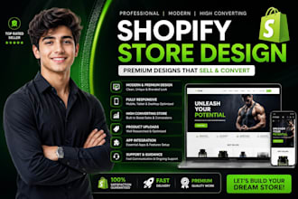design a professional shopify store