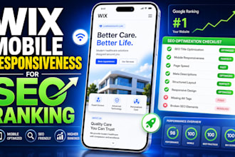 do wix website seo audit and fix wix mobile responsiveness optimization