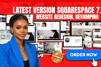 redesign, revamp, or modernize your squarespace website, squarespace redesign