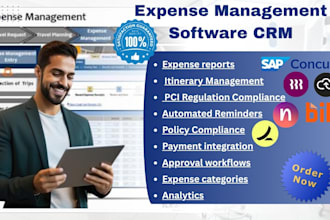 setup expense management crm via sap rippling navan bill ramp expensify zoho