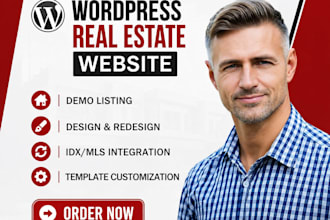 build wordpress idx mls real estate website with wp resident theme