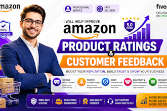 improve amazon seller feedback and review support services