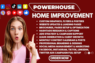 home inspection leads repair, renovation, improvement, appliance repair website