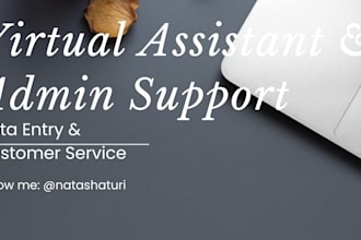be your virtual assistant and customer service support