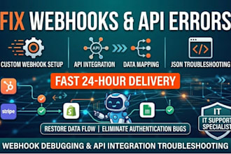 fix custom webhook and api integration troubleshooting