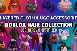 design premium roblox ugc accessories