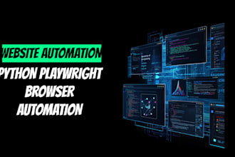 automate websites using python and playwright