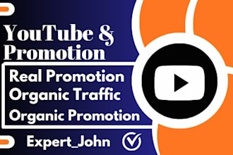 promote your youtube channel to organic USA audience