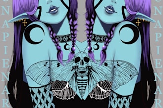 create digital art commissions for you